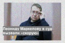 Леониду Маркелову в суд вызвали «скорую»