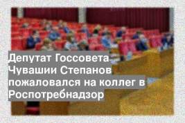 Депутат Госсовета Чувашии Степанов пожаловался на коллег в Роспотребнадзор