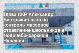 Глава СКР Александр Бастрыкин взял на контроль массовое отравление школьников в Новочебоксарске в Чувашии