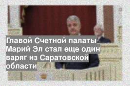Главой Счетной палаты Марий Эл стал еще один варяг из Саратовской области