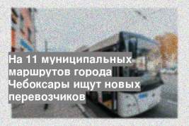 На 11 муниципальных маршрутов города Чебоксары ищут новых перевозчиков