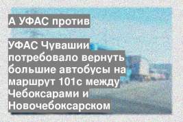 УФАС Чувашии потребовало вернуть большие автобусы на маршрут 101c между Чебоксарами и Новочебоксарском